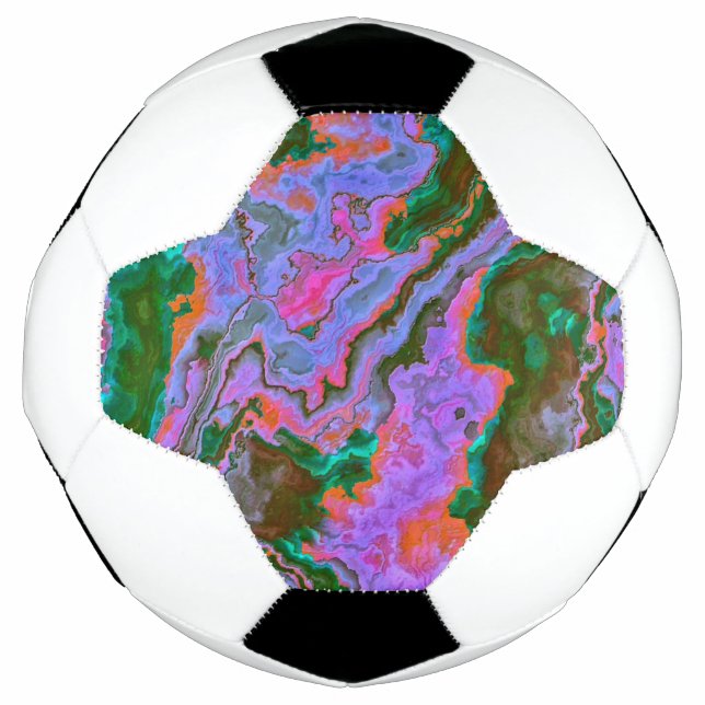 Sour Marble  Soccer Ball (Front)