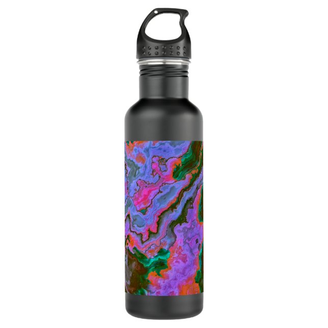 Sour Marble  Stainless Steel Water Bottle (Front)