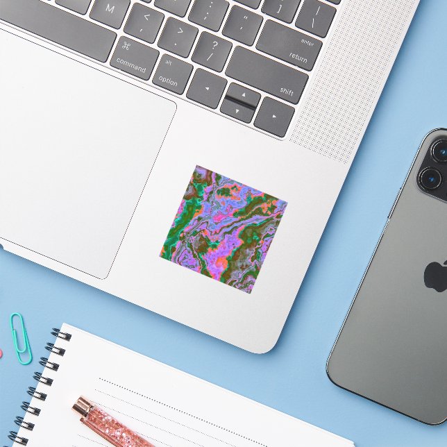 Sour Marble  Sticker (Laptop w/ iPhone)