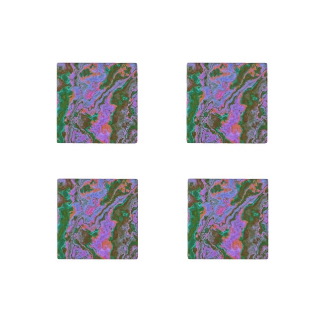 Sour Marble  Stone Magnet (Front)