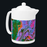 Sour Marble  Teapot<br><div class="desc">Thank you for checking out my design. Follow my art on Instagram @MRNStudios or ko-fi.com/MRNStudios</div>