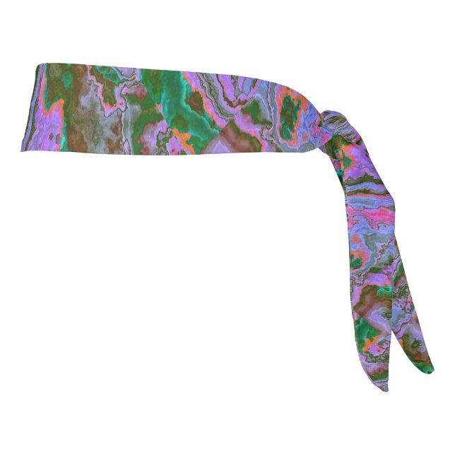 Sour Marble  Tie Headband (Rotate 90)