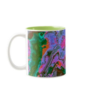 Sour Marble  Two-Tone Coffee Mug