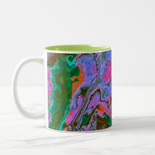 Sour Marble  Two-Tone Coffee Mug