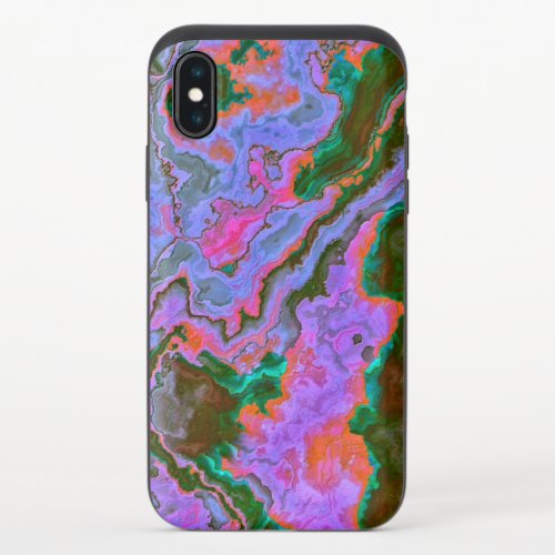 Sour Marble  iPhone X Slider Case