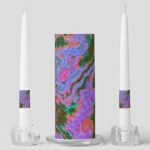 Sour Marble  Unity Candle Set