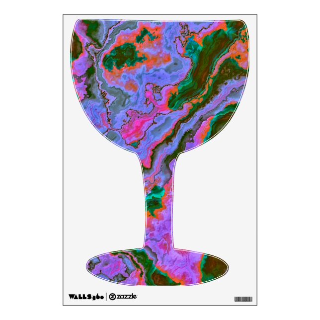 Sour Marble  Wall Decal (Front)