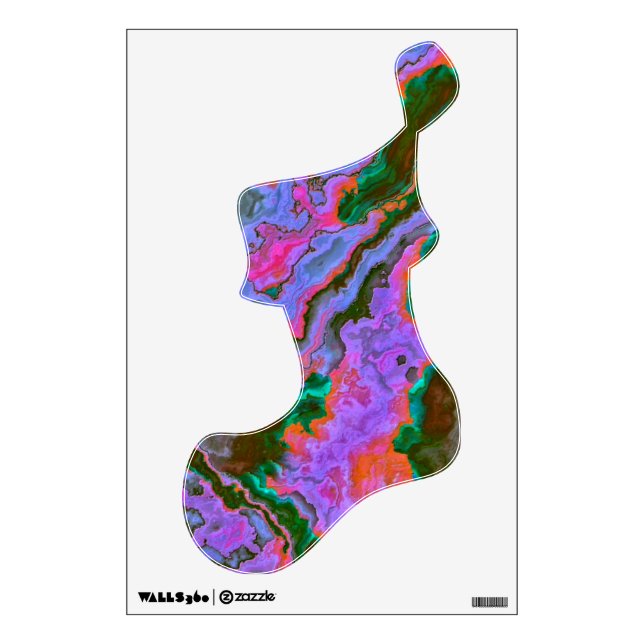 Sour Marble  Wall Decal (Front)