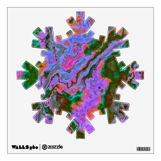 Sour Marble  Wall Decal (Front)