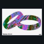 Sour Marble  Wall Decal<br><div class="desc">Thank you for checking out my design. Follow my art on Instagram @MRNStudios or ko-fi.com/MRNStudios</div>