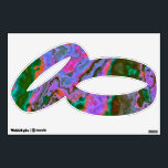 Sour Marble Wall Decal<br><div class="desc">Thank you for checking out my design. Follow my art on Instagram @MRNStudios or ko-fi.com/MRNStudios</div>