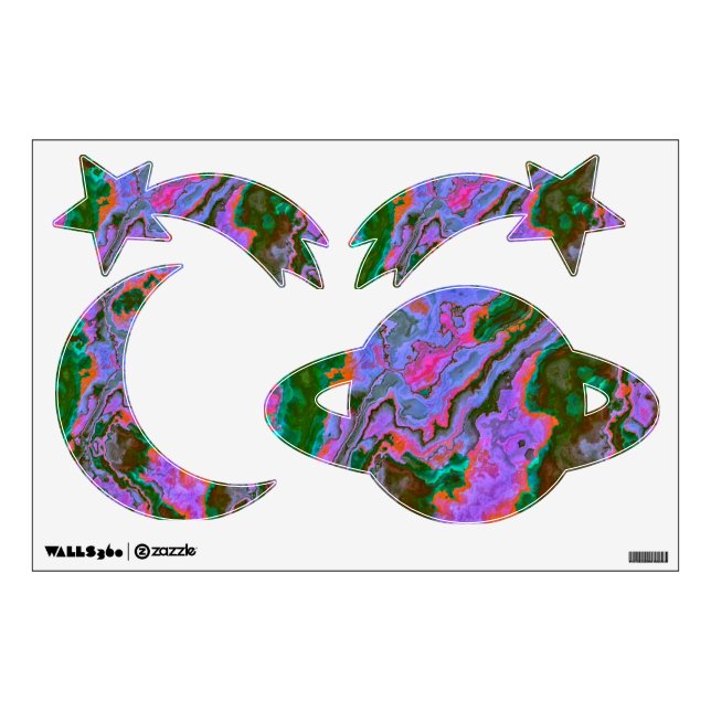 Sour Marble  Wall Decal (Front)