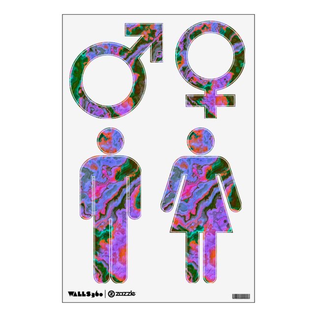 Sour Marble  Wall Decal (Front)