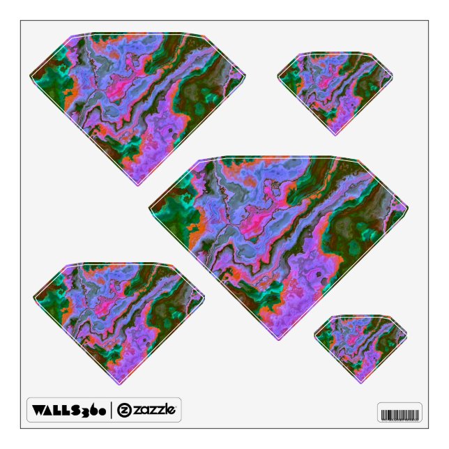 Sour Marble  Wall Decal (Front)