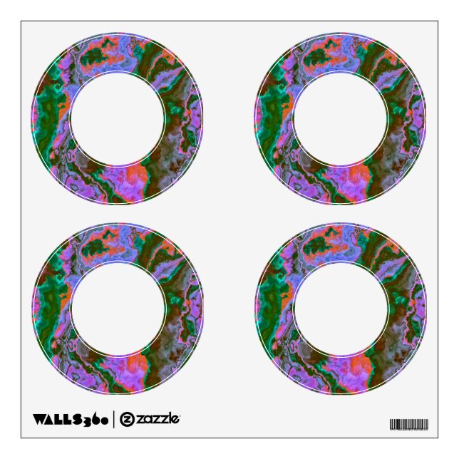 Sour Marble  Wall Decal (Front)