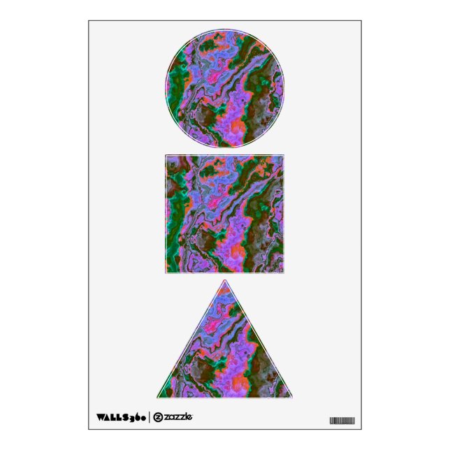 Sour Marble  Wall Decal (Front)