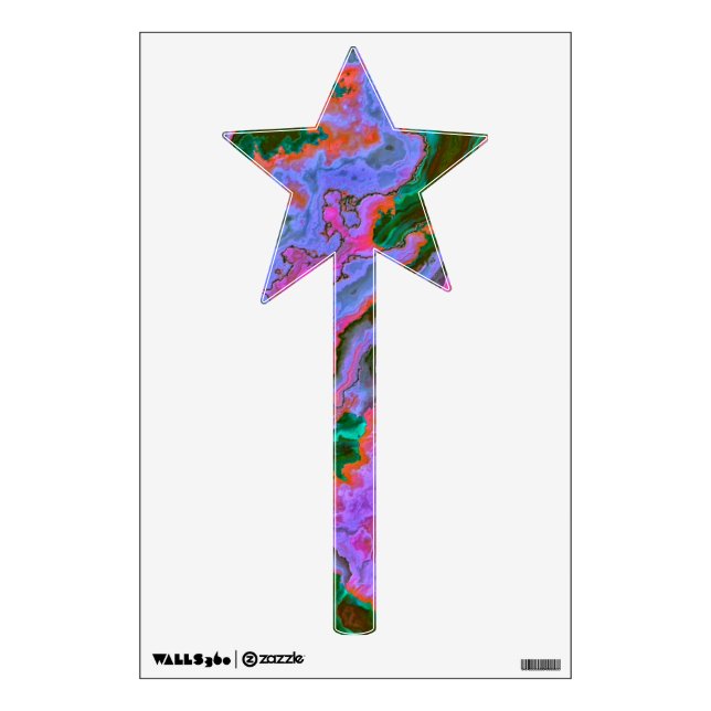 Sour Marble  Wall Decal (Front)