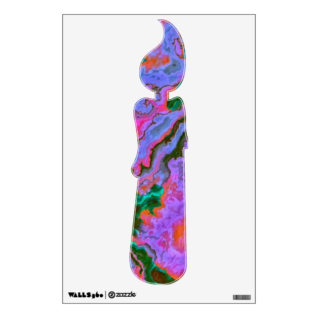 Sour Marble  Wall Decal (Front)
