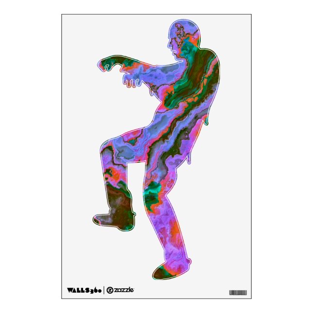 Sour Marble  Wall Decal (Front)