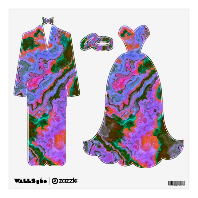 Sour Marble  Wall Decal (Front)