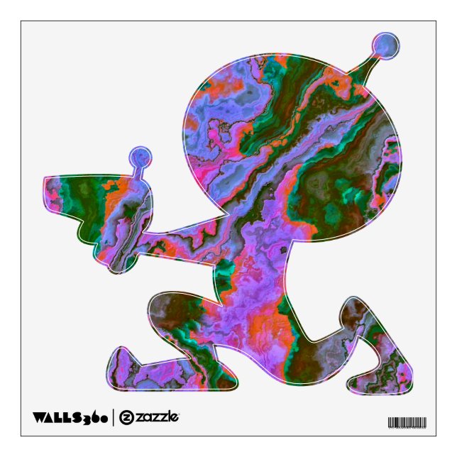 Sour Marble  Wall Decal (Front)