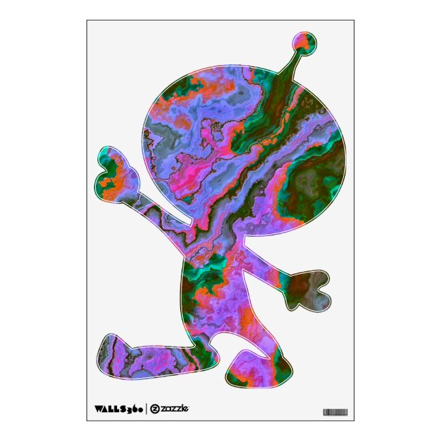 Sour Marble  Wall Decal (Front)