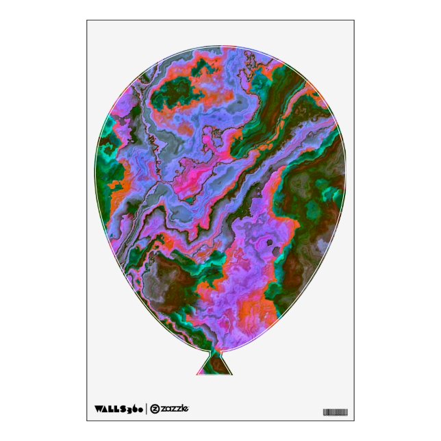 Sour Marble  Wall Decal (Front)