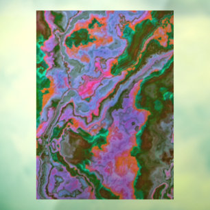 Sour Marble Window Cling