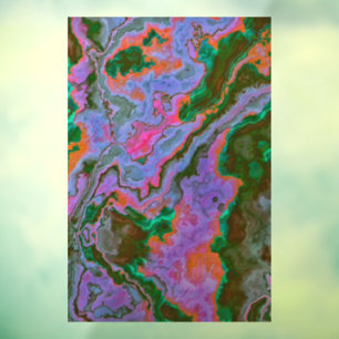 Sour Marble  Window Cling