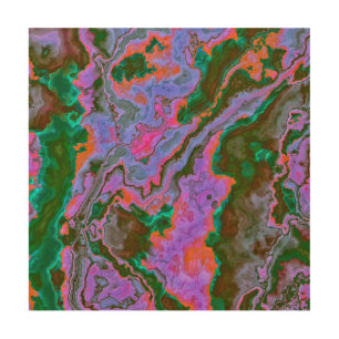 Sour Marble  Wood Wall Art