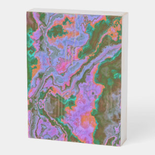 Sour Marble  Wooden Box Sign