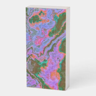 Sour Marble  Wooden Box Sign