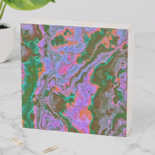 Sour Marble Wooden Box Sign