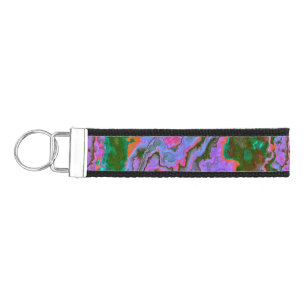 Sour Marble Wrist Keychain