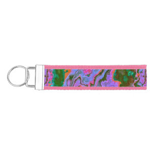 Sour Marble Wrist Keychain