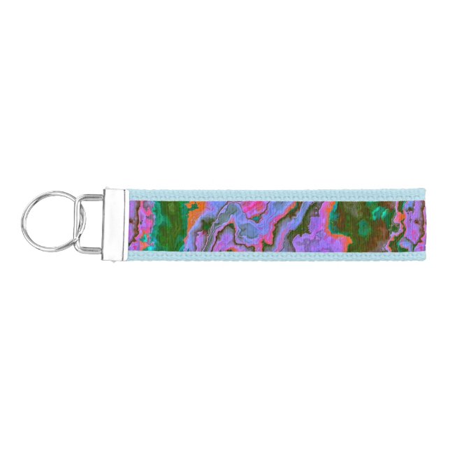 Sour Marble  Wrist Keychain (Keys on Left)