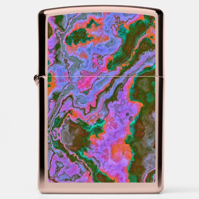 Sour Marble  Zippo Lighter (Front)