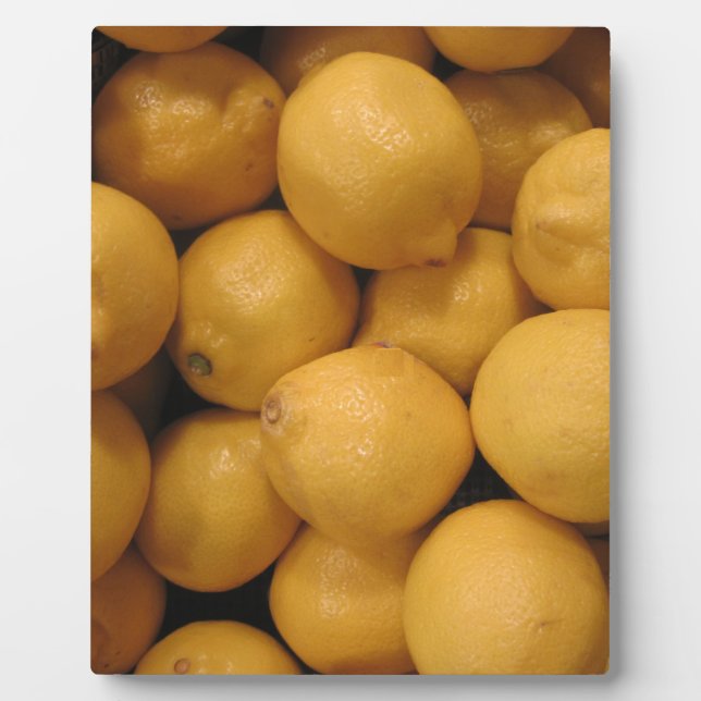 Sour Yellow Lemons Plaque (Front)