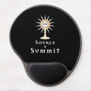 Source and Summit: Holy Eucharist Gel Mouse Pad