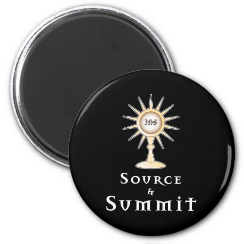 Source and Summit Holy Eucharist Magnet