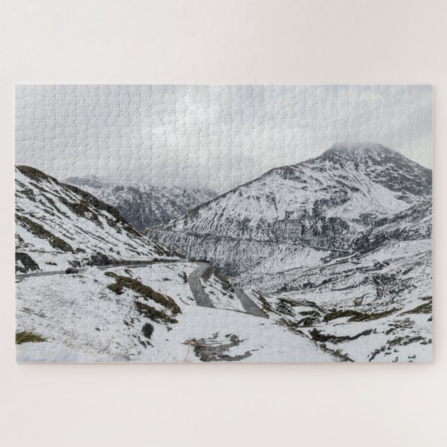 Source of the Rhine.  Jigsaw Puzzle (Horizontal)
