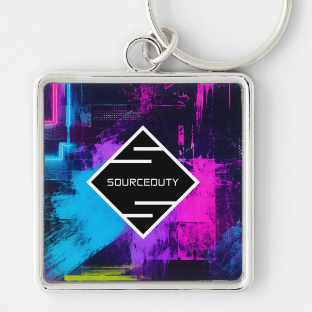 Sourceduty Keychain (Front)