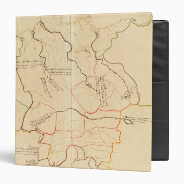 Sources of German Rivers 3 Ring Binder (Front/Inside)