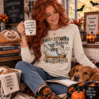 Sourdough Bakers Halloweners Tri-Blend Shirt