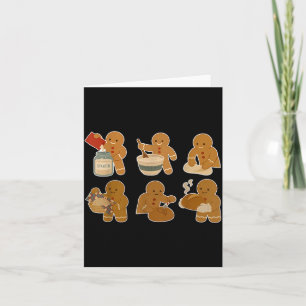 Sourdough Bread Christmas Gingerbread Homemaker Ba Card