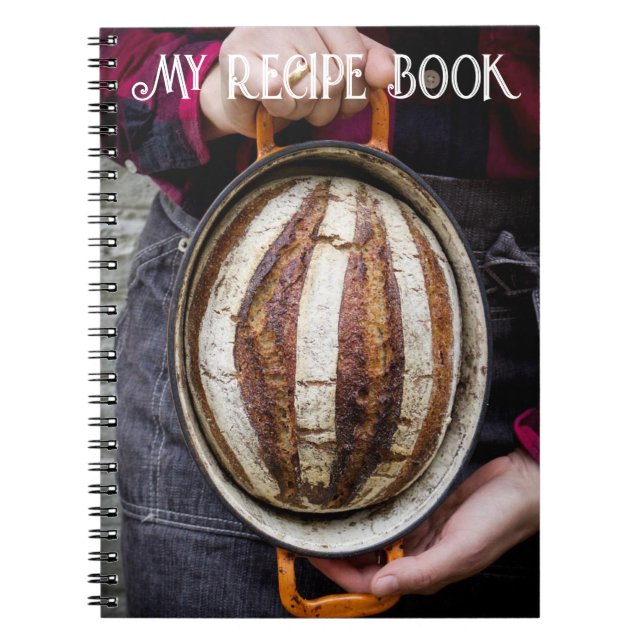 Sourdough Bread Loaf, Recipe Book (Front)