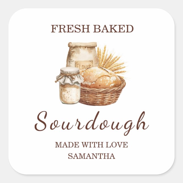 Sourdough Bread Sticker (Front)