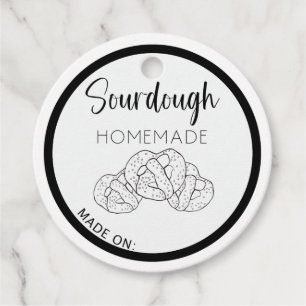 SOURDOUGH PRETZEL TAG, HOMEMADE PRETZELS, BAKE  FAVOR TAGS