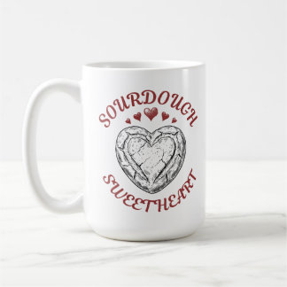 Sourdough Sweetheart – Funny Valentine Gift Coffee Mug