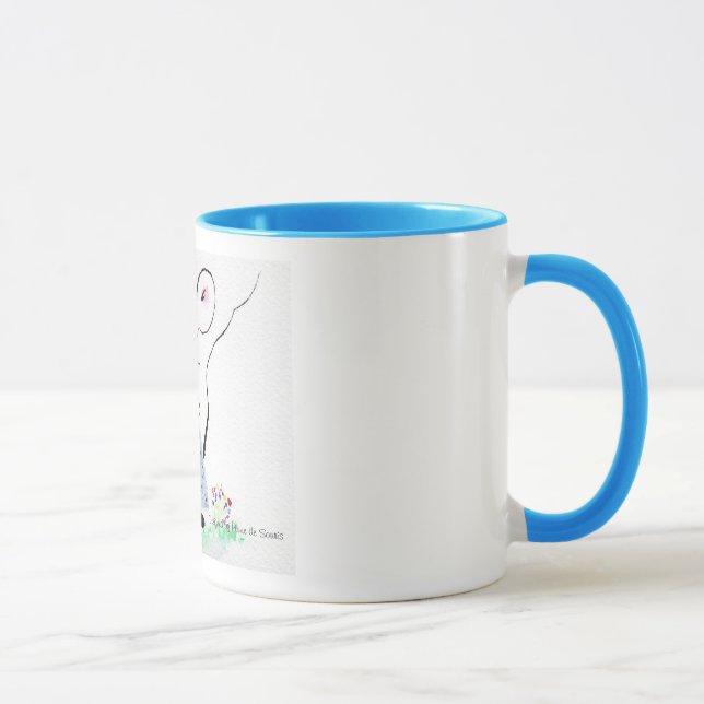 Souricette in spring mug (Right)